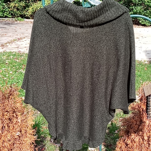 Forest Green Cowl Neck Sweater - Picture 2 of 7